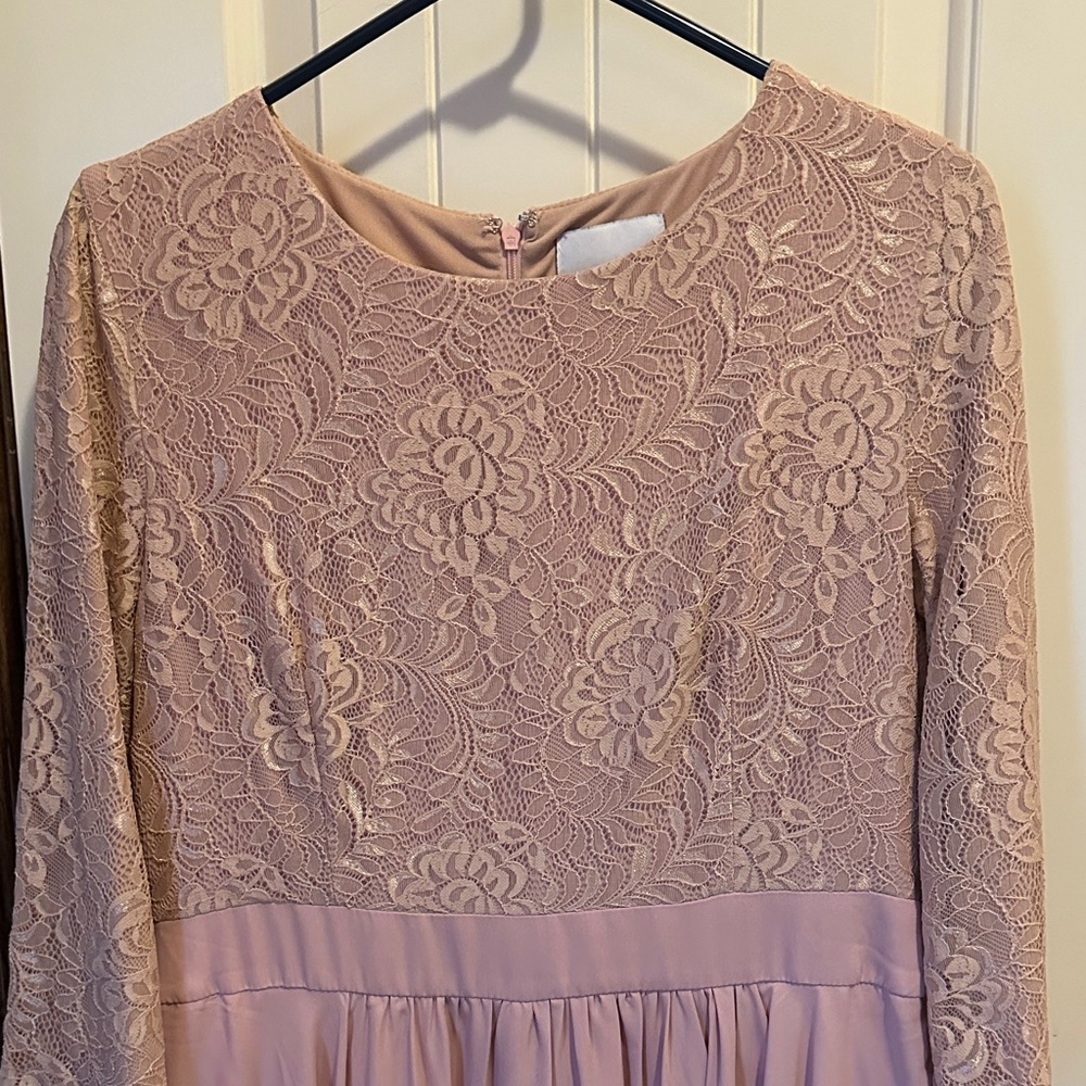Dusty Pink Formal Maxi Dress